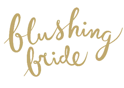 blushing bride logo