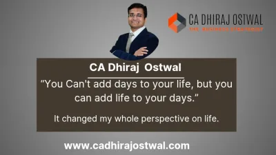 CA Dhiraj Ostwal