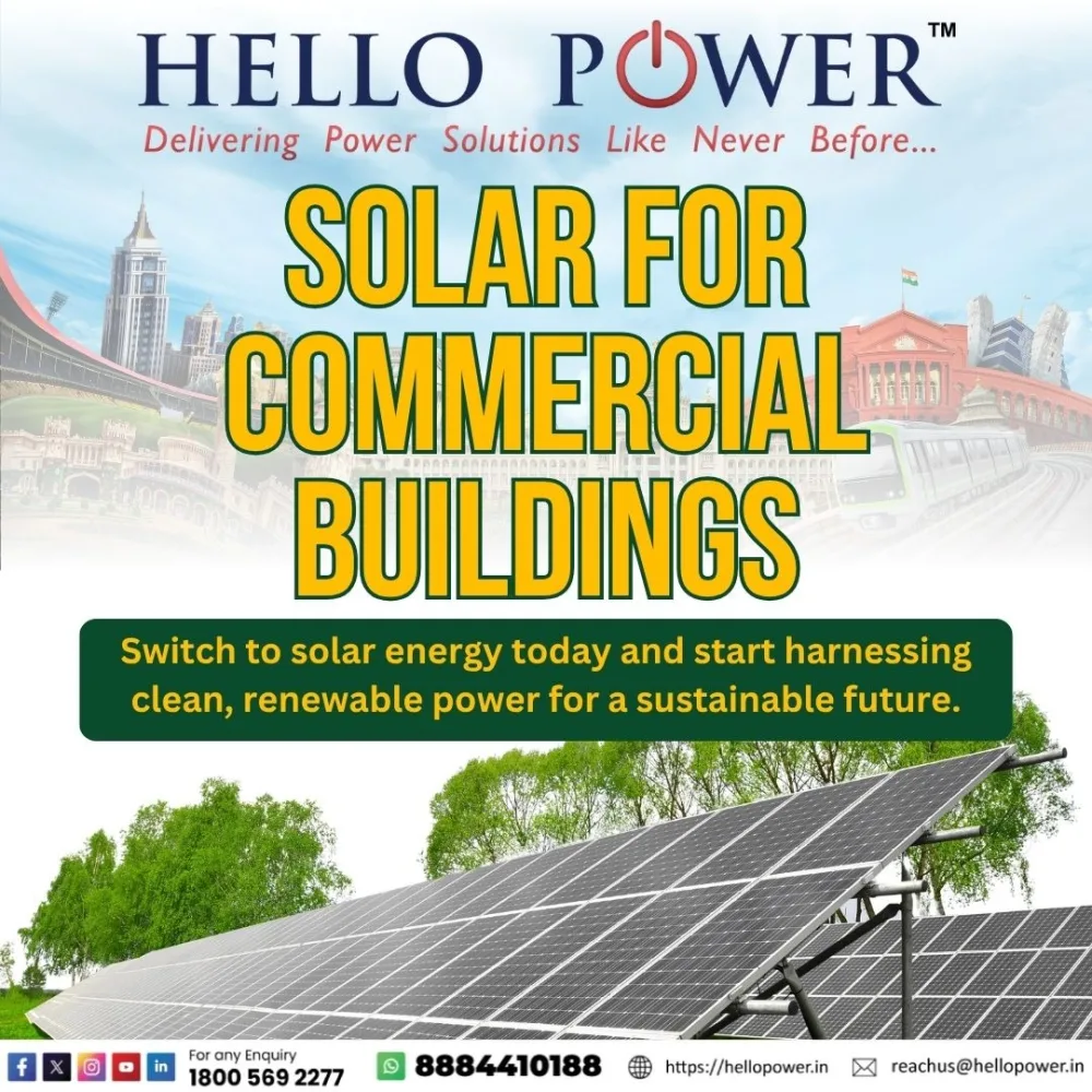 SOLAR SOLUTIONS FOR COMMERCIAL BUILDINGS