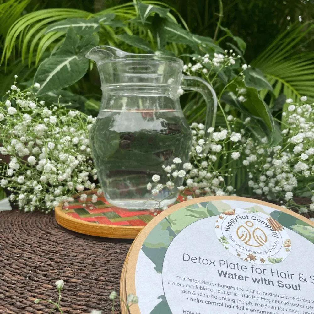 Detox Plate for Hair & Skin Care | Happy Gut Company