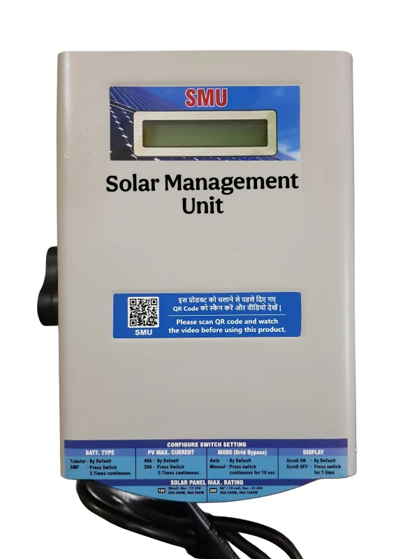 Solar management unit