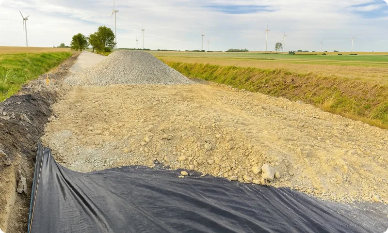 Polypropylene Silt Woven Geotextile