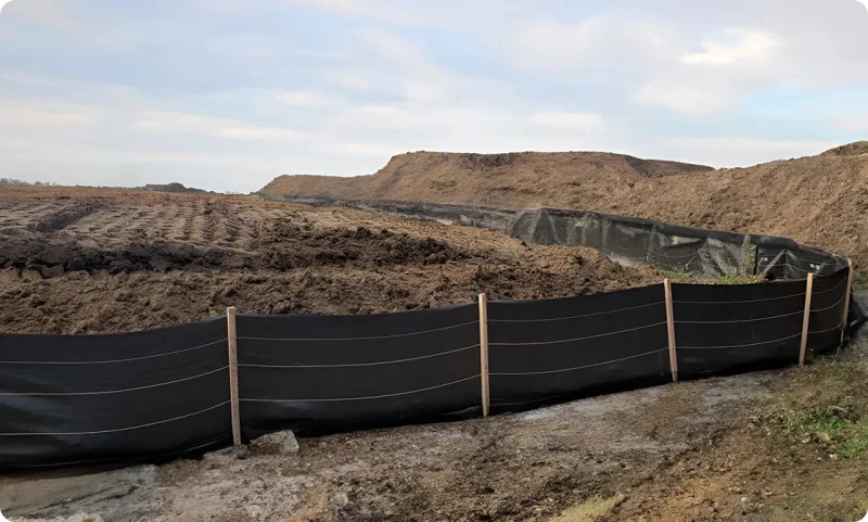 Polypropylene Woven Silt Fence