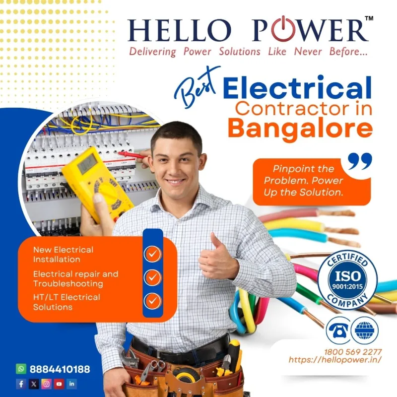 Professional Electrical Services in Bangalore