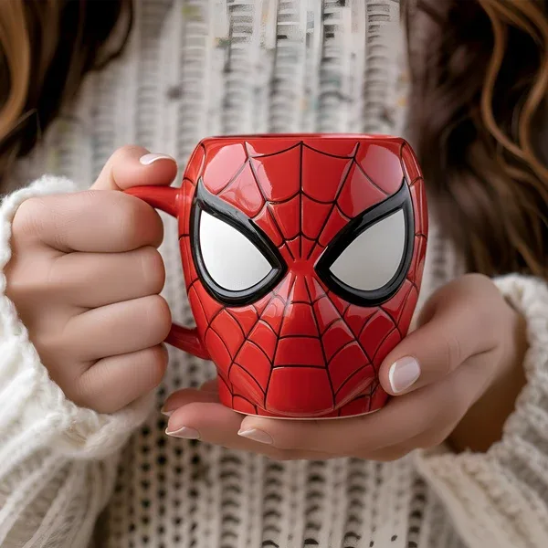 Spiderman 3D Mug for Fans Who Love Every Detail