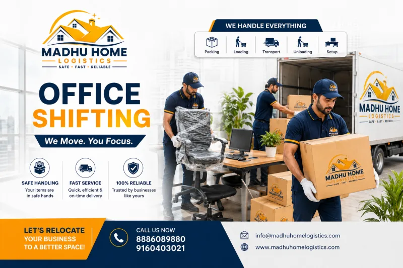 Office Shifting Services in Hyderabad