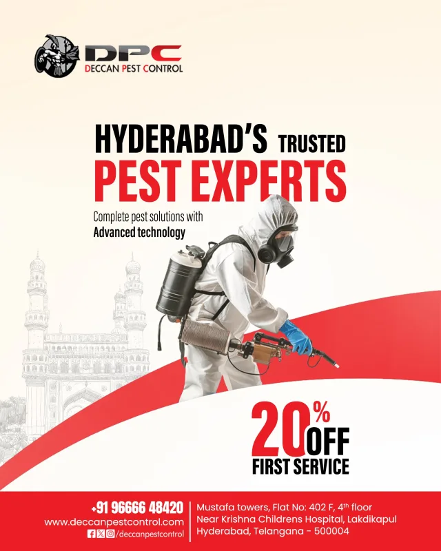 Commercial Pest Control Services in Hyderabad for Businesses