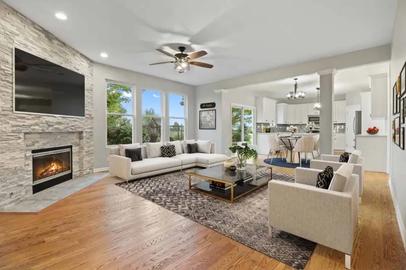 Virtual staging